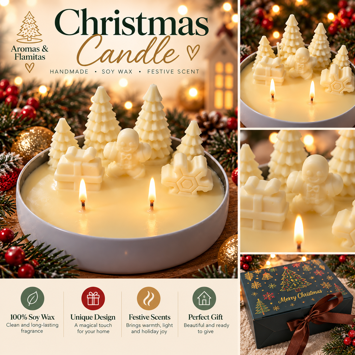 Winter Forest Candle
