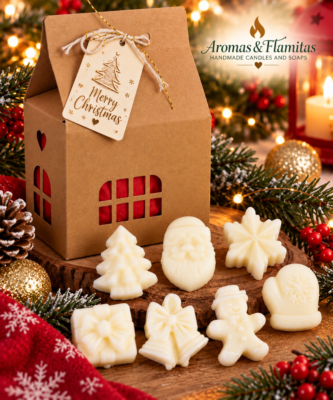 Christmas Village Wax Melts – Gift Box