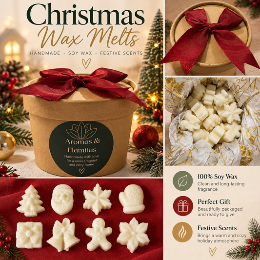 Christmas Wax Melts – Kraft Gift Tub
